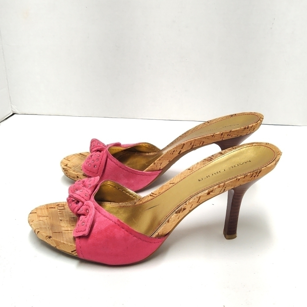 Marc Fisher Pink Slides Size: 8m - image 2